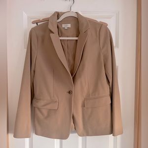 Loft suit jacket.  Size 6.  Camel